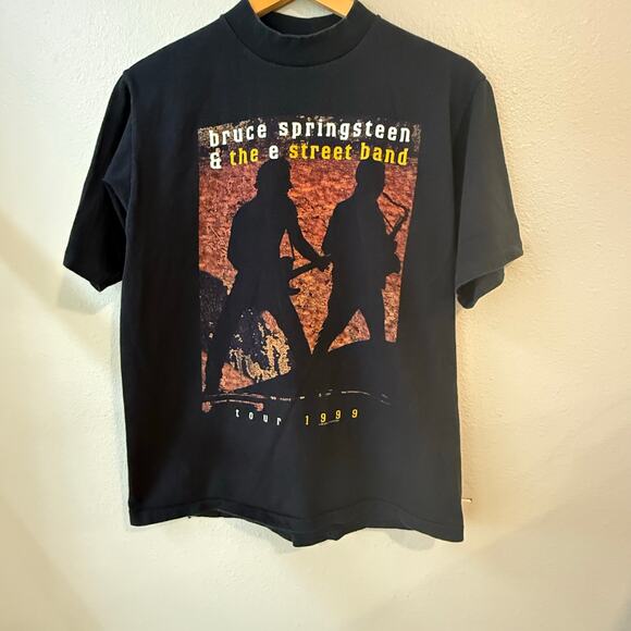 Vintage Bruce Springsteen & The E Street Band 1999 Tour T-Shirt Size Large Black - Picture 4 of 8